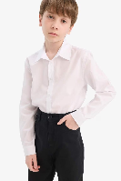 Resim Defacto Erkek Çocuk Uzun Kol Gömlek Y1302A6/WT36