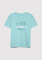 Resim Mavi Jenerik Kız Çocuk T-Shirt M7610386-71748