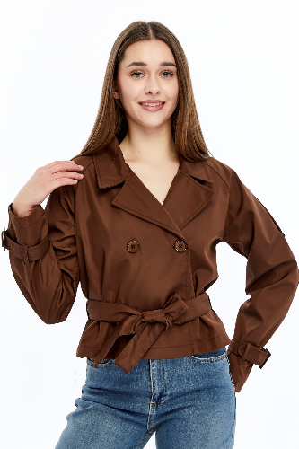 Resim Yenikoza Kadın Pardesü / Trençkot