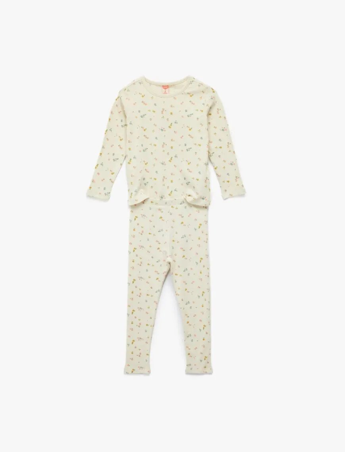 Resim Koton Kız Bebek Sweat Takım 6Wmg10041Ak