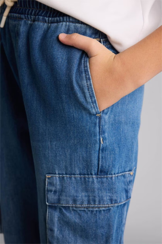 Resim Defacto Erkek Çocuk Jean Pantolon F9711A8/NM28