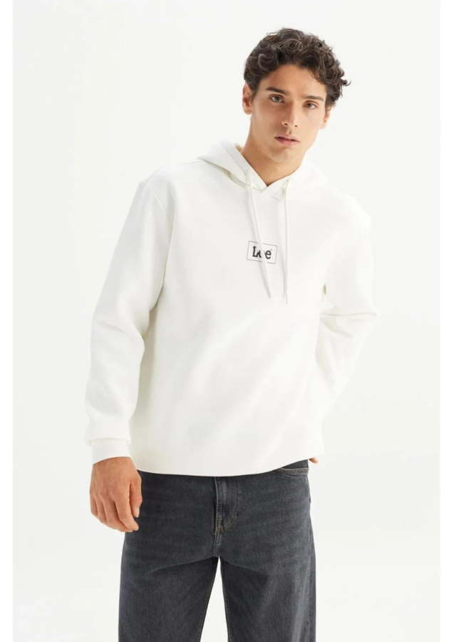 Resim Lee Mid Logo Hoodie Erkek Sweat L212302990