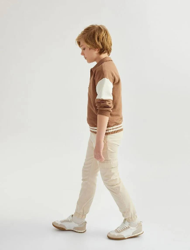 Resim Koton Erkek Çocuk Kanvas Pantolon 5SKB40054TW