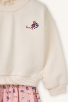 Resim Defacto Kız Bebek Sweat Takım G8105A5/ER99