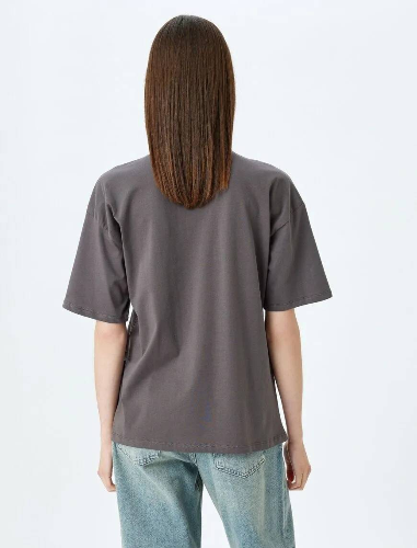 Resim Koton Kadın T-shirt 5SAL10036IK