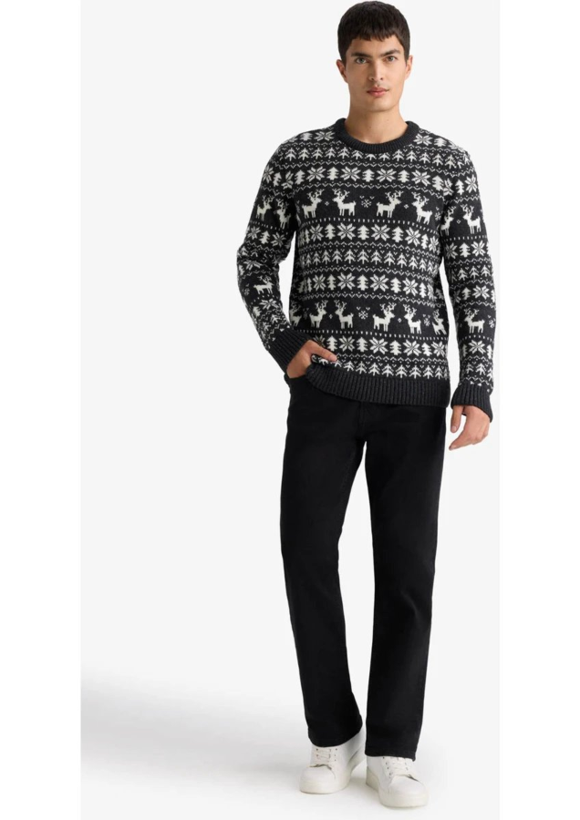 Resim Defacto Erkek Kazak G1047AX/AR198