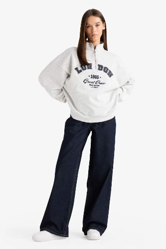 Resim Defacto Kadın  Sweat F9433AX/GR210