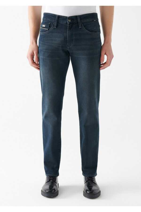 Resim Mavi Erkek Hunter Jean Pantolon M0020231891