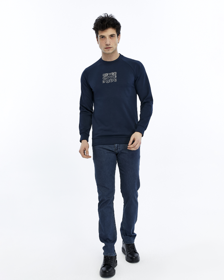 Resim Paul&More O Yaka Erkek Sweat 223 Never