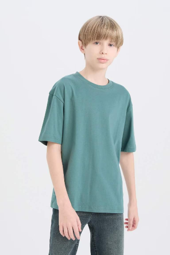 Resim Defacto Erkek Çocuk Kısa Kol T-shirt B5927A8/GN469