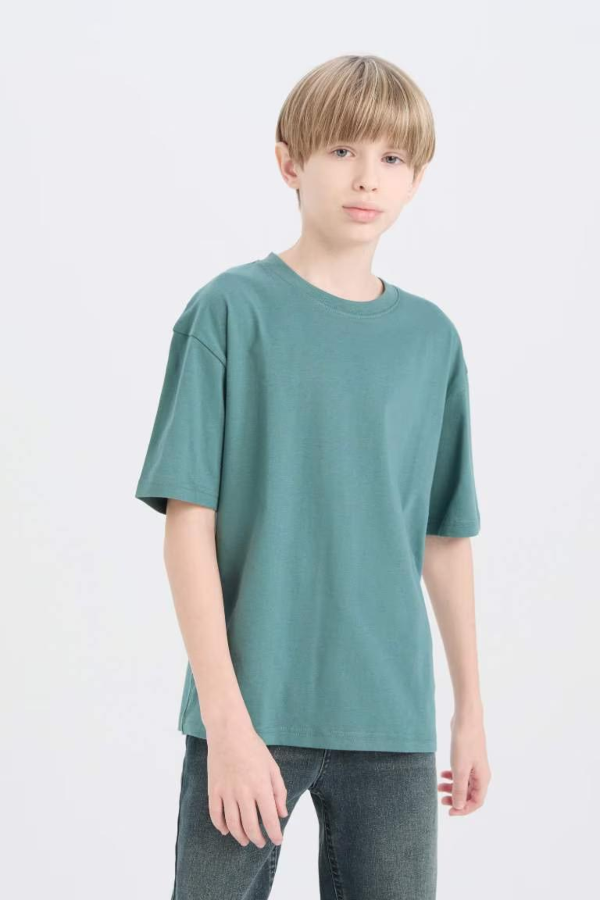 Resim Defacto Erkek Çocuk Kısa Kol T-shirt B5927A8/GN469