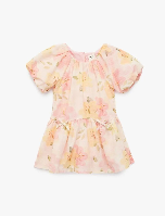 Resim Koton Kız Bebek Elbise 6SMG80026AW