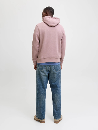 Resim Jack & Jones Jprbluloyal Sweat Hood Prau25 Erkek Sweat 12285635