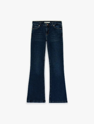 Resim Koton Kadın Jean Pantolon 6WAL40221MD