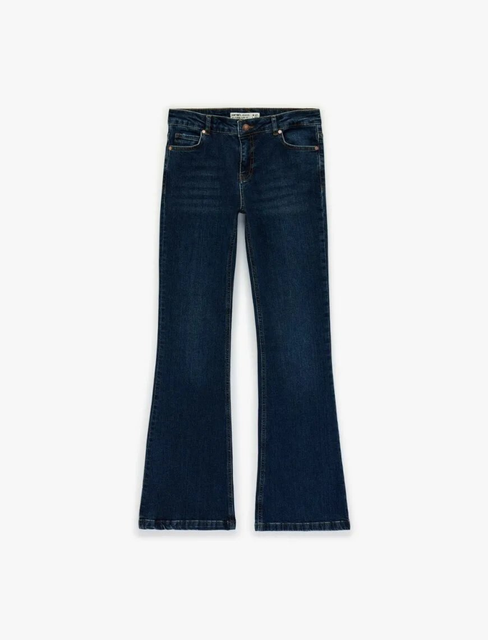 Resim Koton Kadın Jean Pantolon 6WAL40221MD