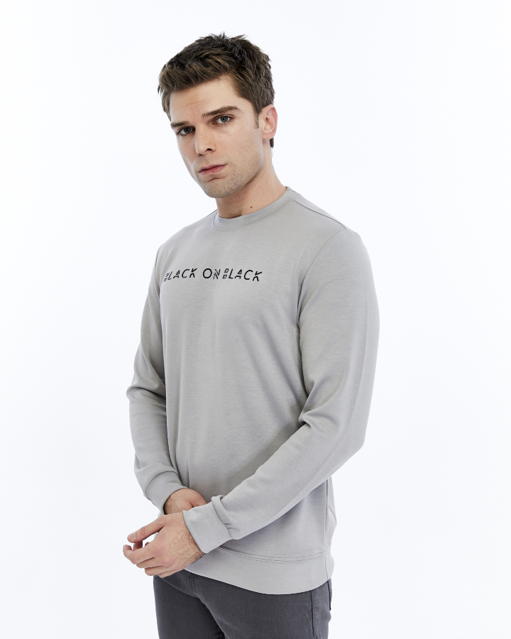 Resim Paul&More O Yaka Erkek Sweat 239 Black