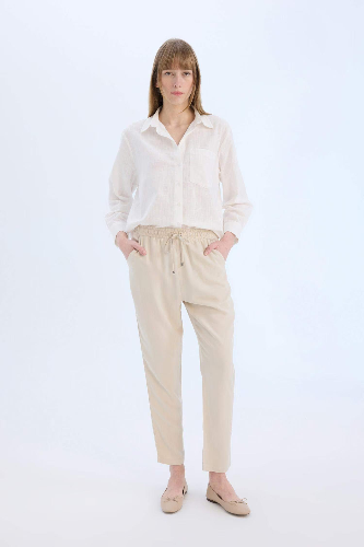 Resim Defacto Kadın Uzun Kol Gömlek E4349AX/ER85