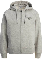 Resim Jack & Jones Jjmakoto Sweat Zip Hood Erkek Sweat 12278607