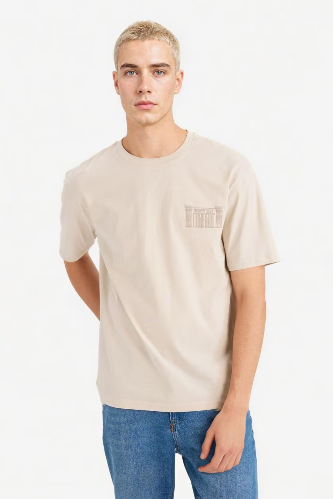 Resim Defacto Erkek T-shirt F8030AX/BG74