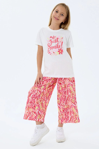 Resim Yenikoza Kız Çocuk Kapri Takım