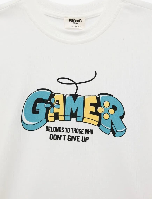 Resim Koton Erkek Çocuk T-shirt 6SKB10576TK