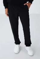 Resim T18Er-82188  Düz Paça Erkek Eşofman Alt