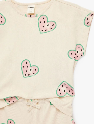 Resim Koton Kız Bebek Tayt Takım 6SMG10081AK