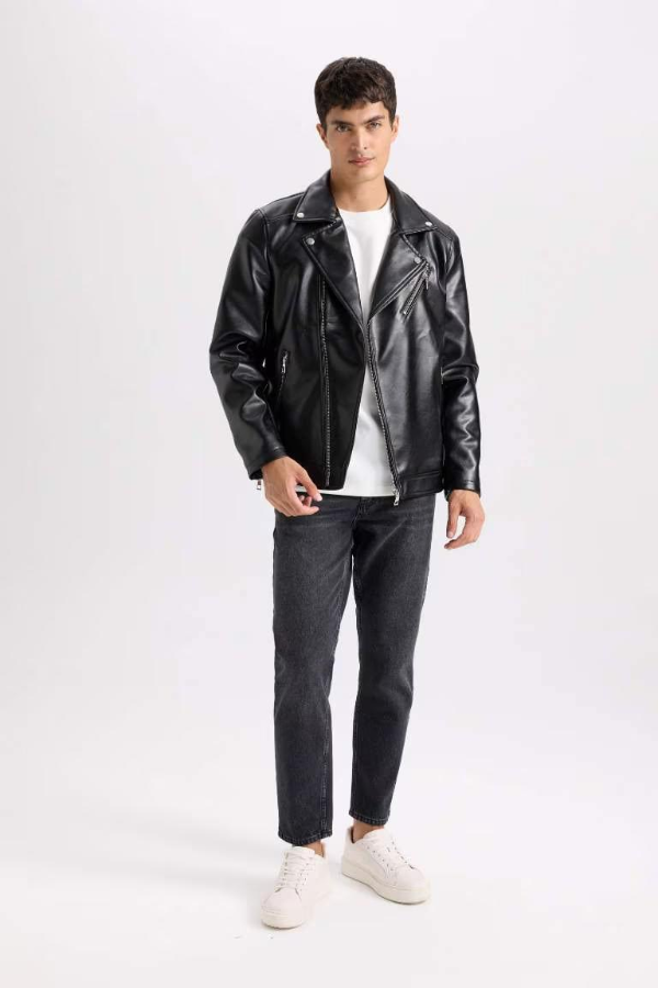 Resim Defacto Erkek Deri Mont ve Ceket C5715AX/BK27