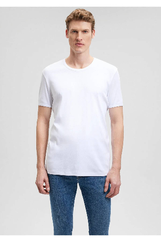 Resim Mavi  Erkek T-Shirt M063747-620