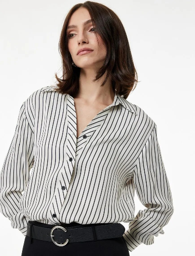 Resim Koton Kadın Gömlek 6SAK60128UW