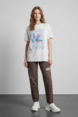 Resim QUZU Kadın T-shirt