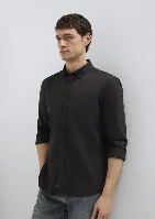 Resim Mavi Erkek Uzun Kol Gömlek M0211192-90892