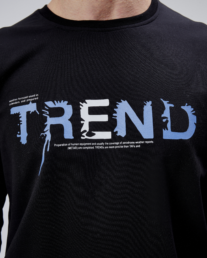 Resim Paul&More Erkek Sweat Trend Baskı 0 Yaka 2 İp