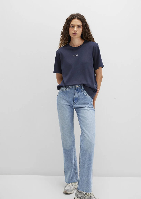 Resim Mavi Kadın T-shirt M1612829-85315