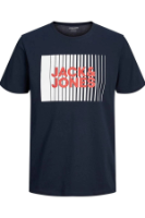 Resim Jack & Jones Jjecorp Logo Tee Play Ss O-Neck Noos Erkek T-shirt 12233999