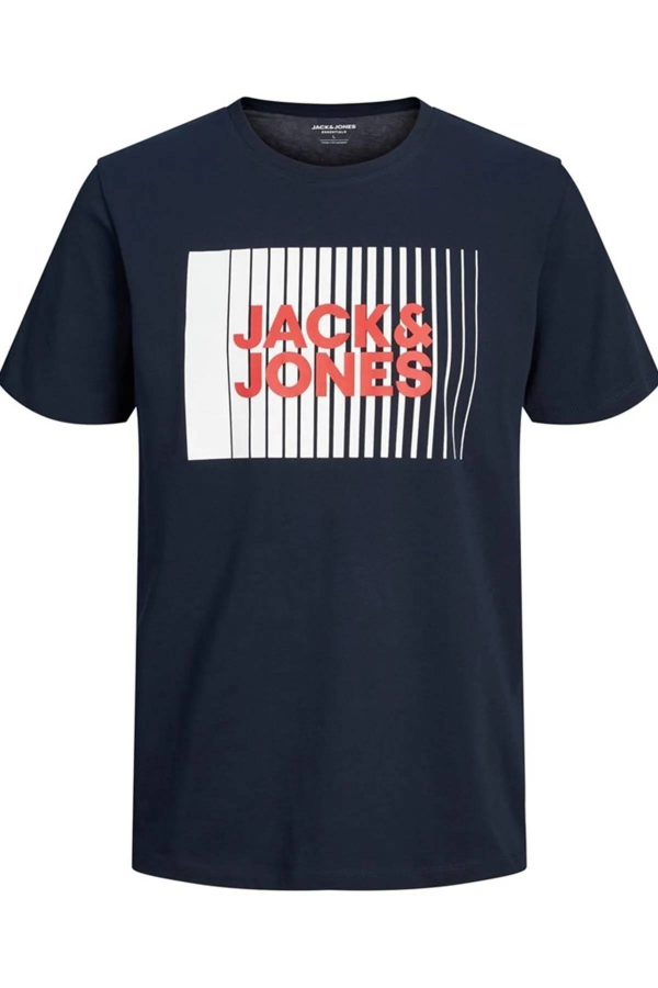 Resim Jack & Jones Jjecorp Logo Tee Play Ss O-Neck Noos Erkek T-shirt 12233999