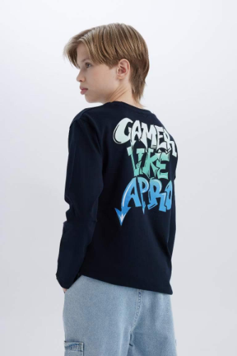 Resim Defacto Erkek Çocuk  Sweat D7698A8/NV146