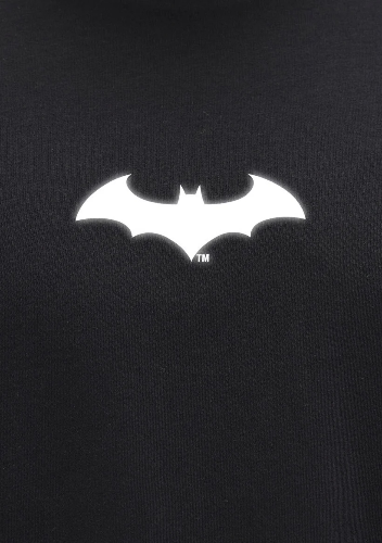 Resim Mavi Batman Reflektör Baskılı Erkek T-shirt M066878-900
