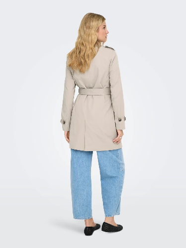 Resim Only Onldısa Lıfe Sb Trenchcoat Cc Otw Kadın Trençkot 15369028