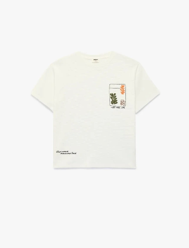 Resim Koton Erkek Çocuk T-shirt 6SKB10090TK