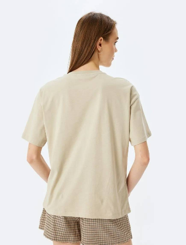 Resim Koton Kadın T-shirt 5SAL10133IK
