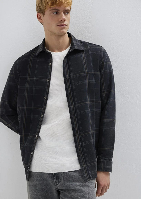 Resim Mavi Erkek Uzun Kol Gömlek M0210806-91469