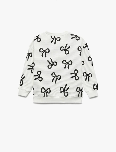 Resim Koton Kız Bebek Sweat 6Wmg10010Ak