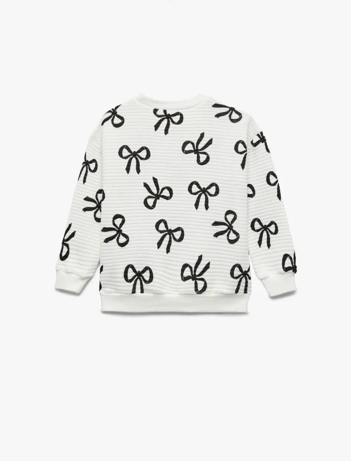 Resim Koton Kız Bebek Sweat 6Wmg10010Ak