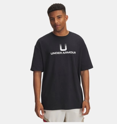 Resim Under Armour Ua Hwt U Logo Ss Erkek T-Shirt 6005150-001