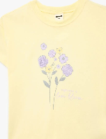 Resim Koton Kız Bebek T-shirt 6SMG10048AK