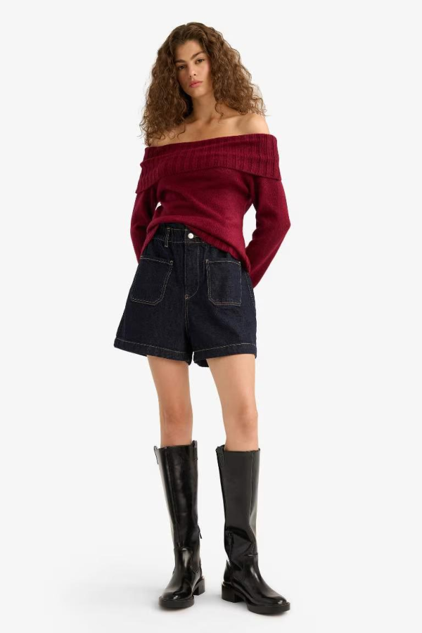 Resim Defacto Kadın  Kazak E8345AX/BR456