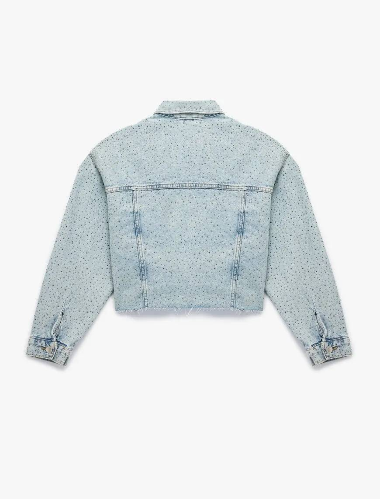 Resim Koton Kadın Jean Ceket 6Wal50002Md