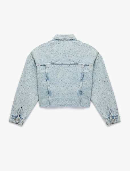 Resim Koton Kadın Jean Ceket 6Wal50002Md