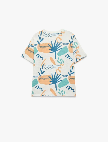 Resim Koton Erkek Çocuk T-shirt 6SKB10052TK